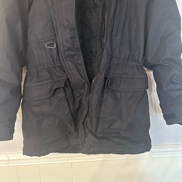 Eddie Bauer Snowline Vintage Women's Goose Down Black Jacket Sz Medium Tall GUC - Picture 4 of 8